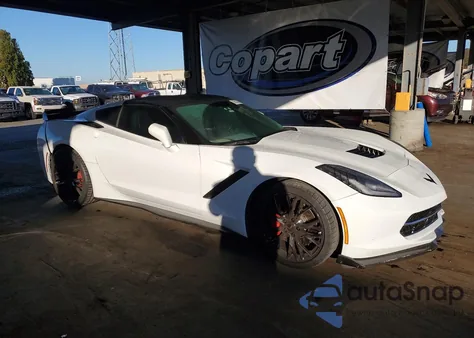 2015 Chevrolet Corvette Stingray Z51 2Lt из США, поврежденный, VIN 1G1YK2D79F5102840